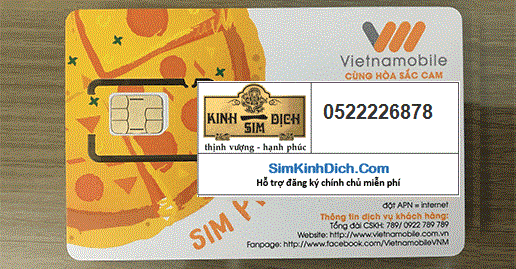Hình ảnh SIM 0522226878 mạng Vietnamobile