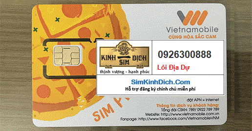 Hình ảnh SIM 0926300888 mạng Vietnamobile