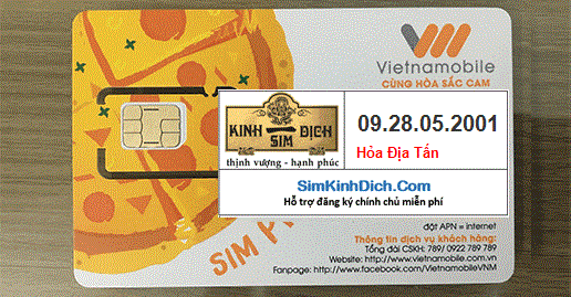 Hình ảnh SIM 09.28.05.2001 mạng Vietnamobile