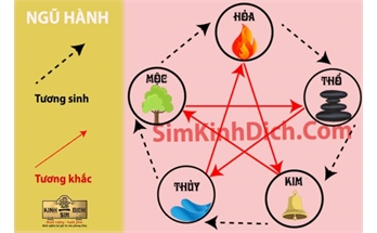 Ngũ hành và các mối quan hệ sinh khắc trong ngũ hành