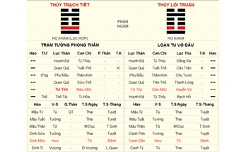 Nam thanh niêm sinh năm 1991 dùng sim quẻ Thủy Trạch Tiết và cái kết không ngờ
